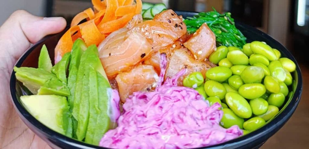 Comida para llevar en Somo despues de surfear Umami restaurante japones