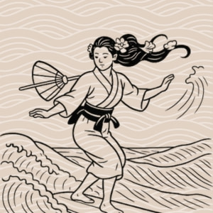 Hacer surf en Somo y comer en Umami