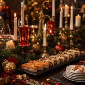 Navidad y cocina japonesa