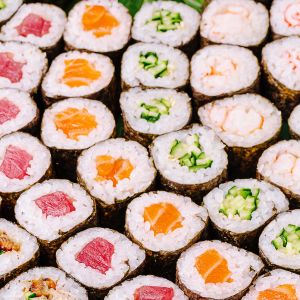 Comer sushi es sano