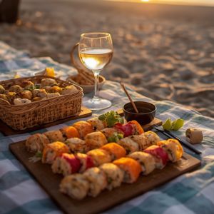 Comida para llevar a la playa en Somo
