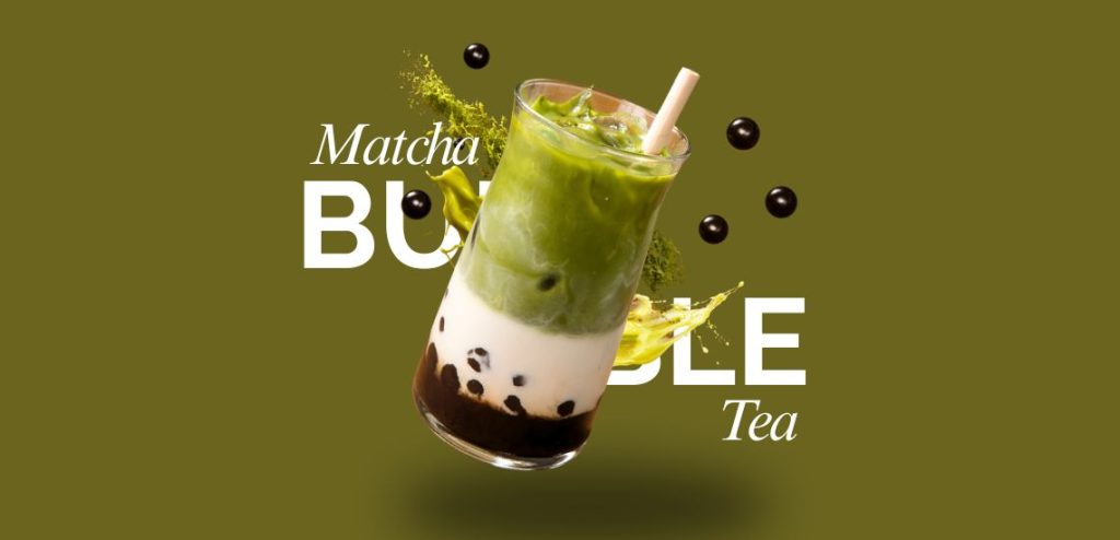 Bubble tea en Somo restuarnte Umami
