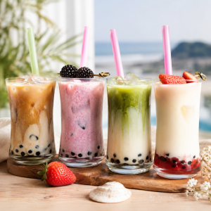 Variedad de Bubble Teas en Somo