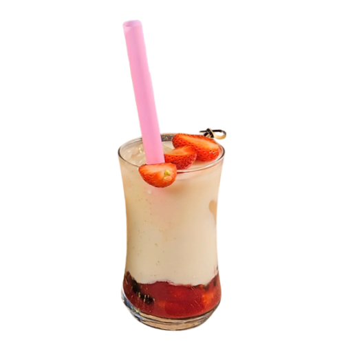 Yuzu Fresa Ginger Bubble Tea en Somo